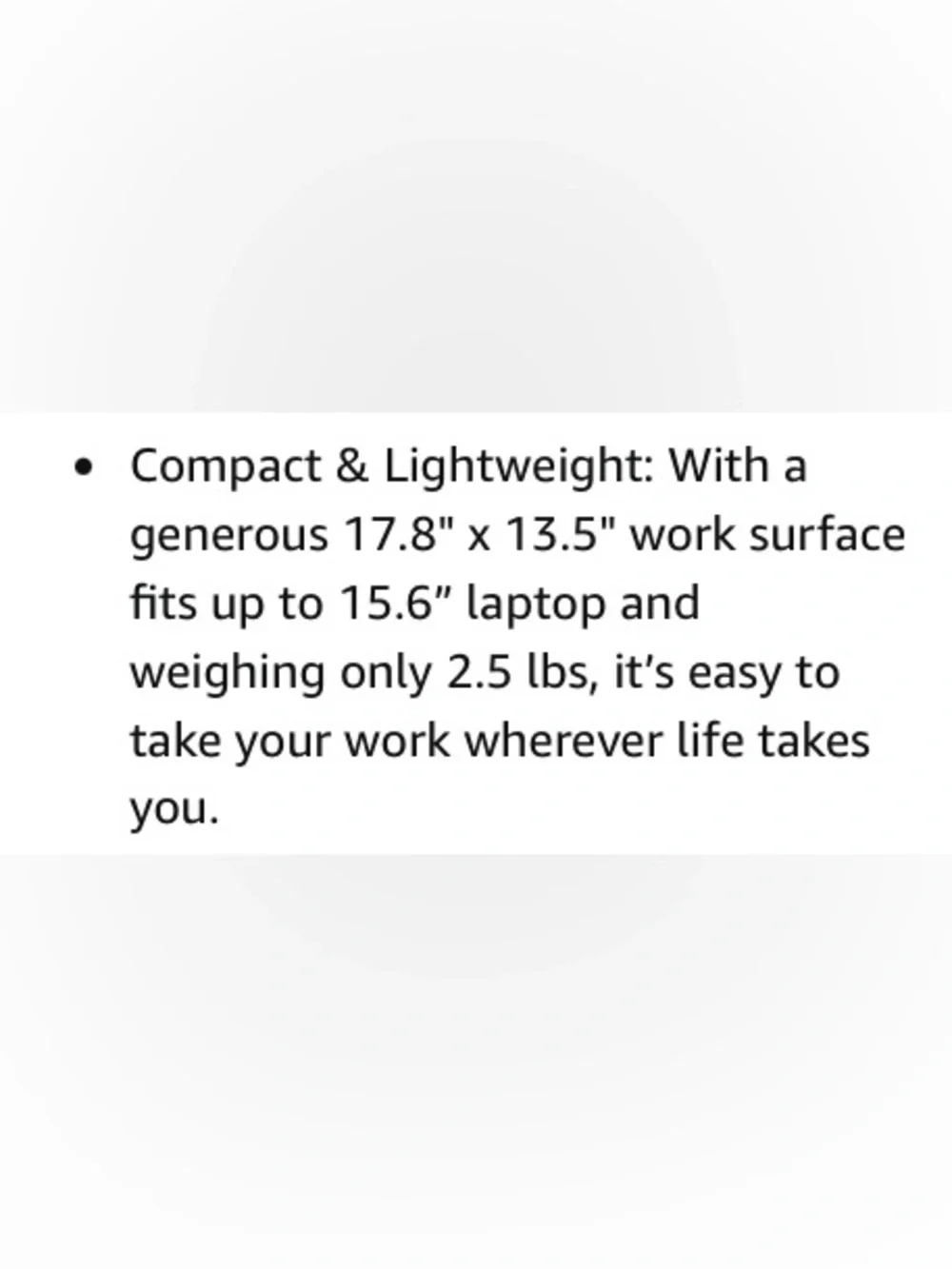 Wood Lap Desk with Blue Fabric Wrist Rest/Lap Gear - Picture 5 of 5